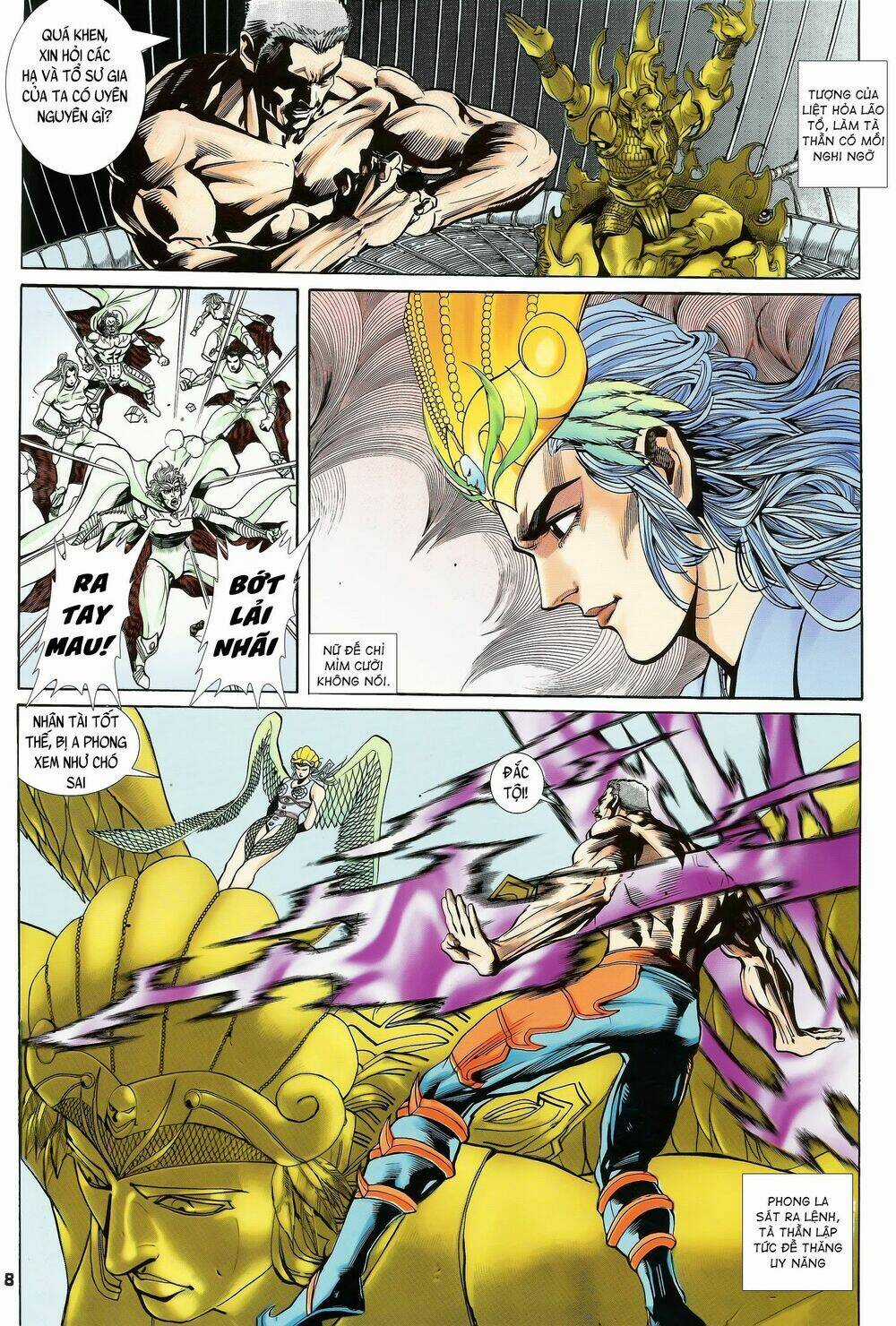 Long Hổ 5 Thế - Chapter 160 - Trang 8