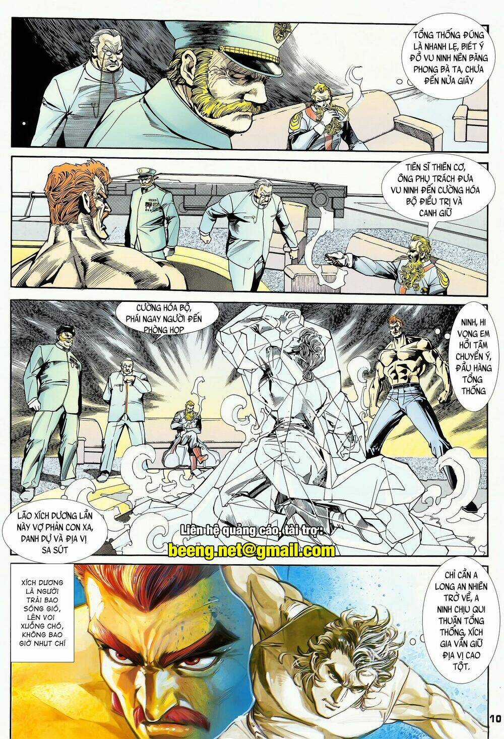 Long Hổ 5 Thế - Chapter 171 - Trang 10