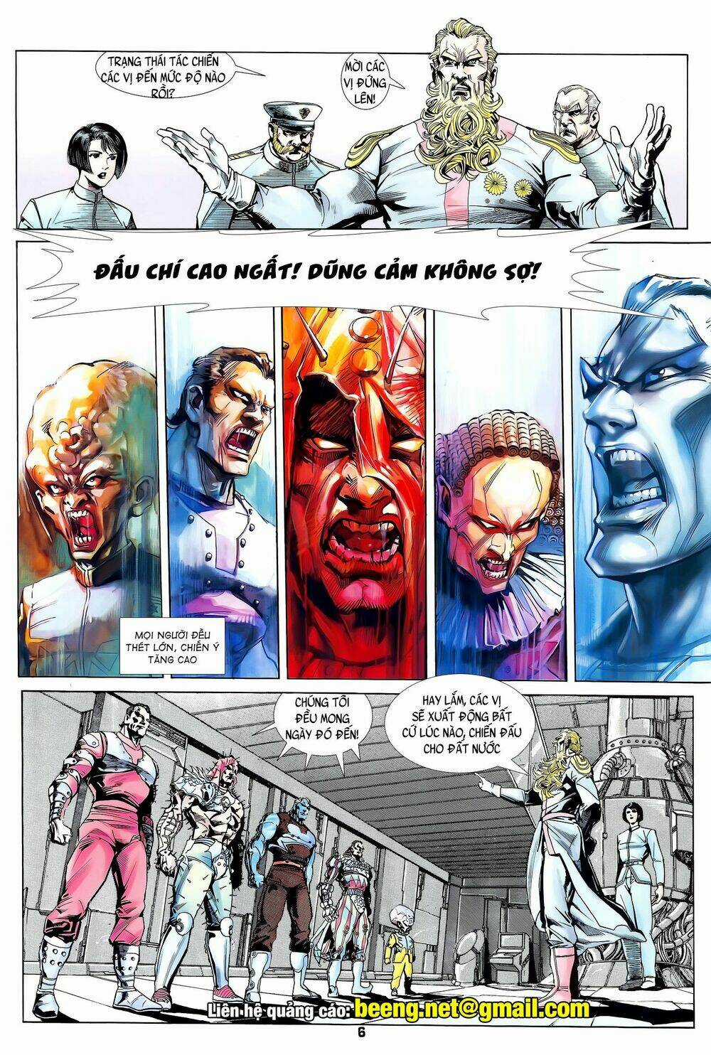 Long Hổ 5 Thế - Chapter 181 - Trang 5