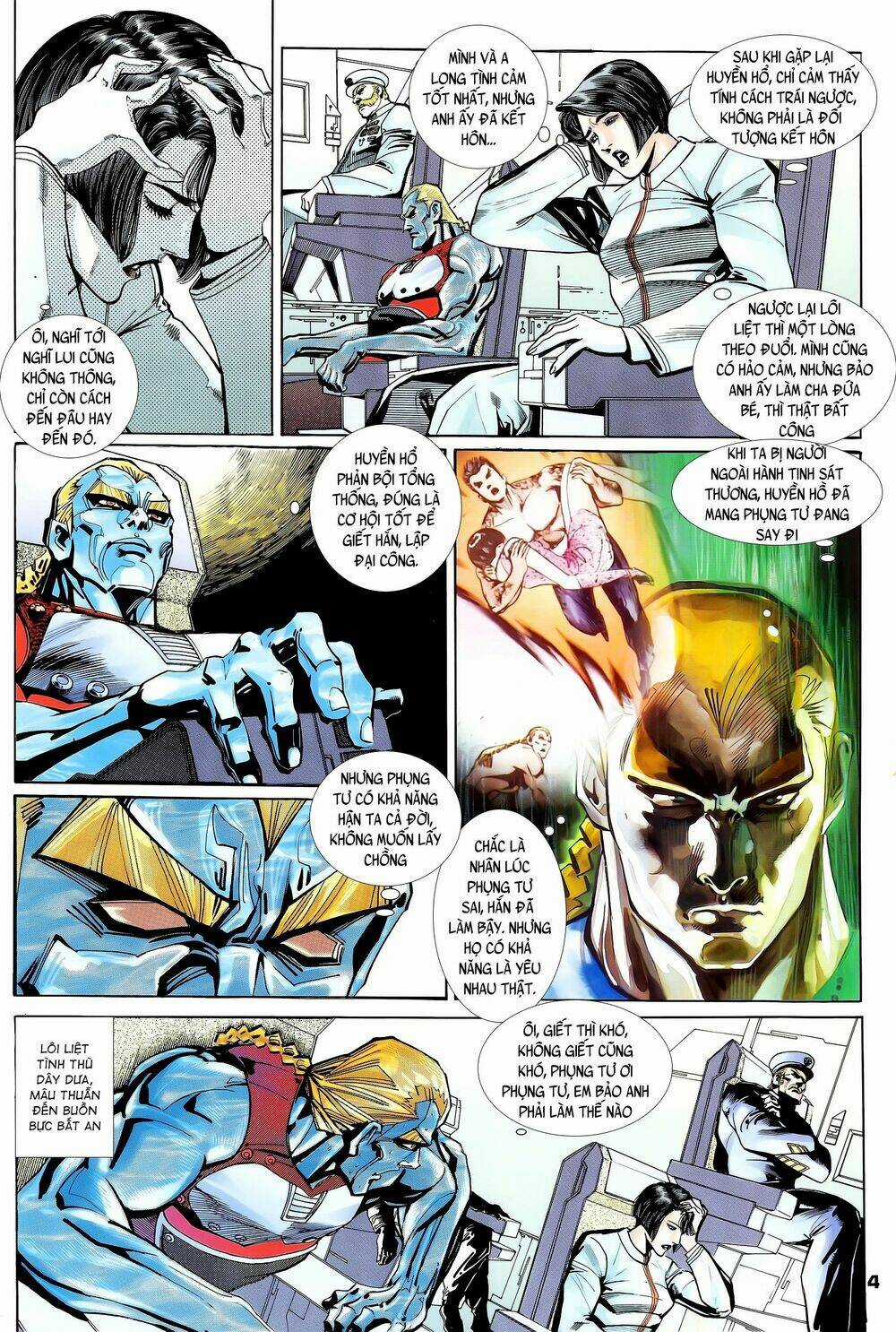 Long Hổ 5 Thế - Chapter 183 - Trang 4