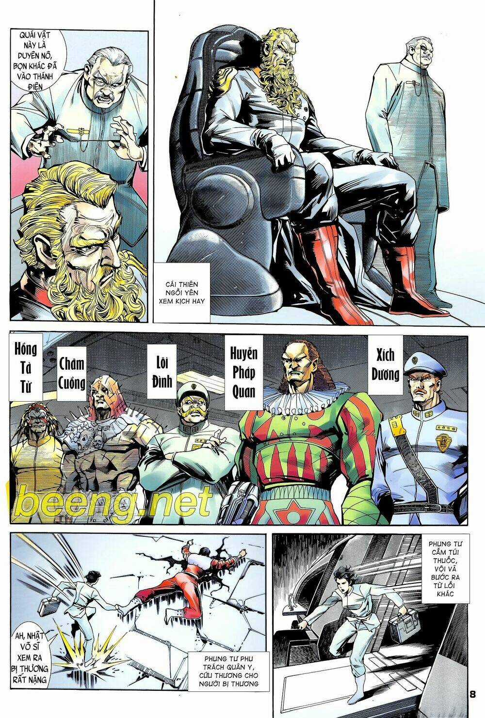 Long Hổ 5 Thế - Chapter 187 - Trang 8