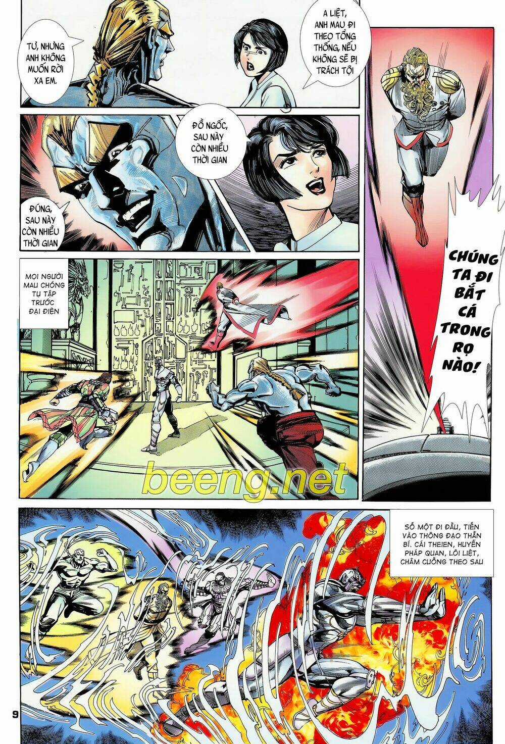 Long Hổ 5 Thế - Chapter 195 - Trang 9