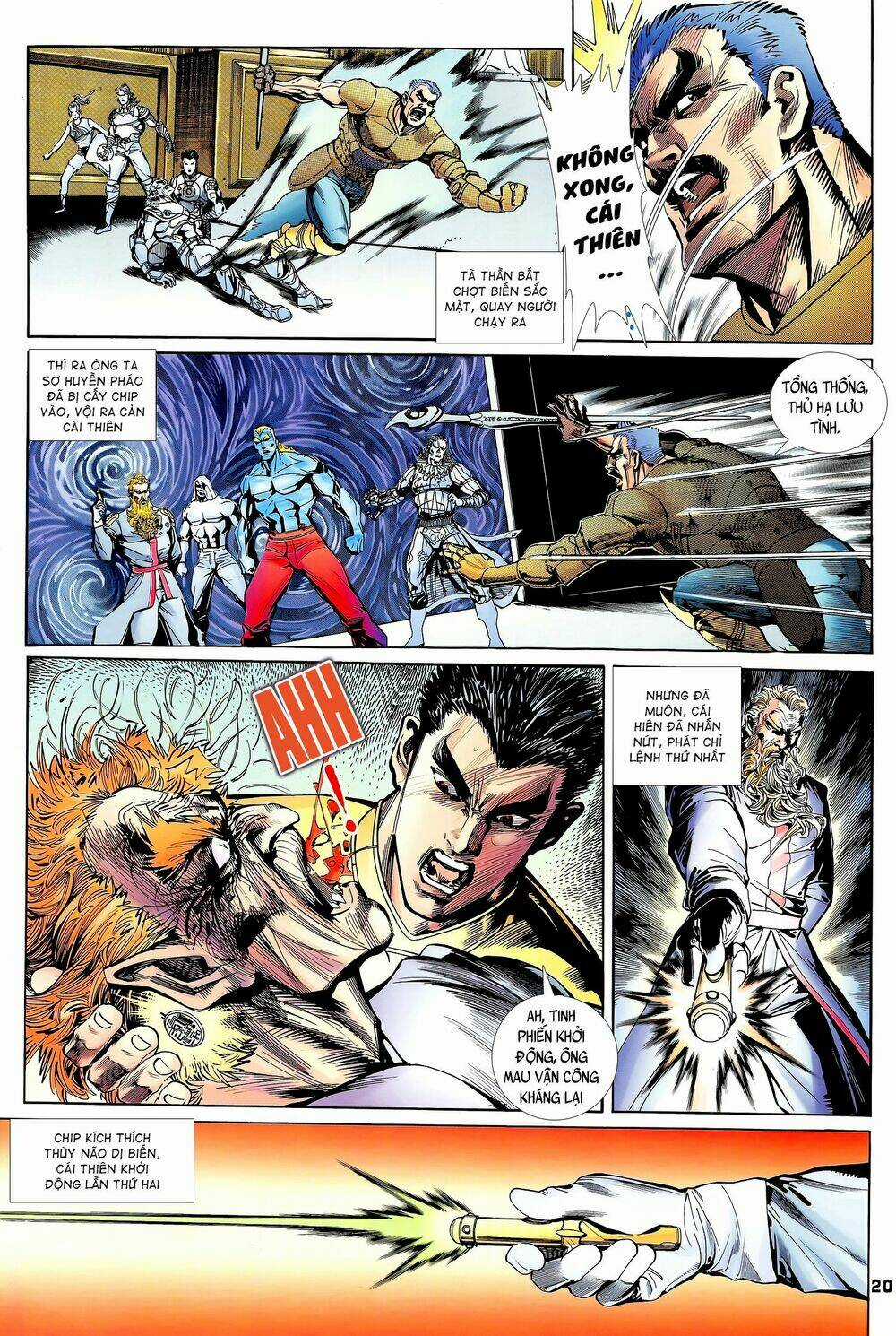 Long Hổ 5 Thế - Chapter 196 - Trang 5