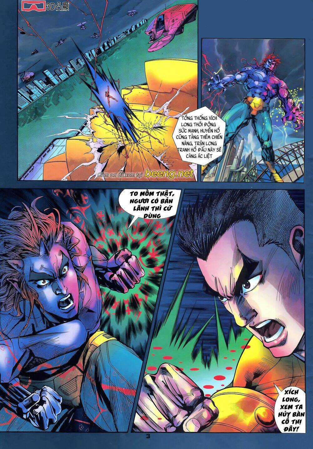 Long Hổ 5 Thế - Chapter 201 - Trang 3