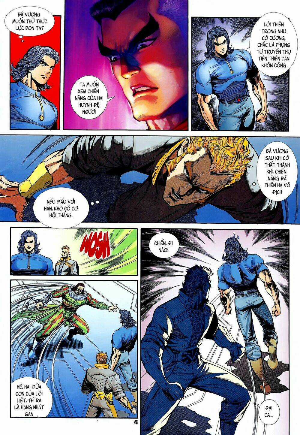 Long Hổ 5 Thế - Chapter 211 - Trang 4