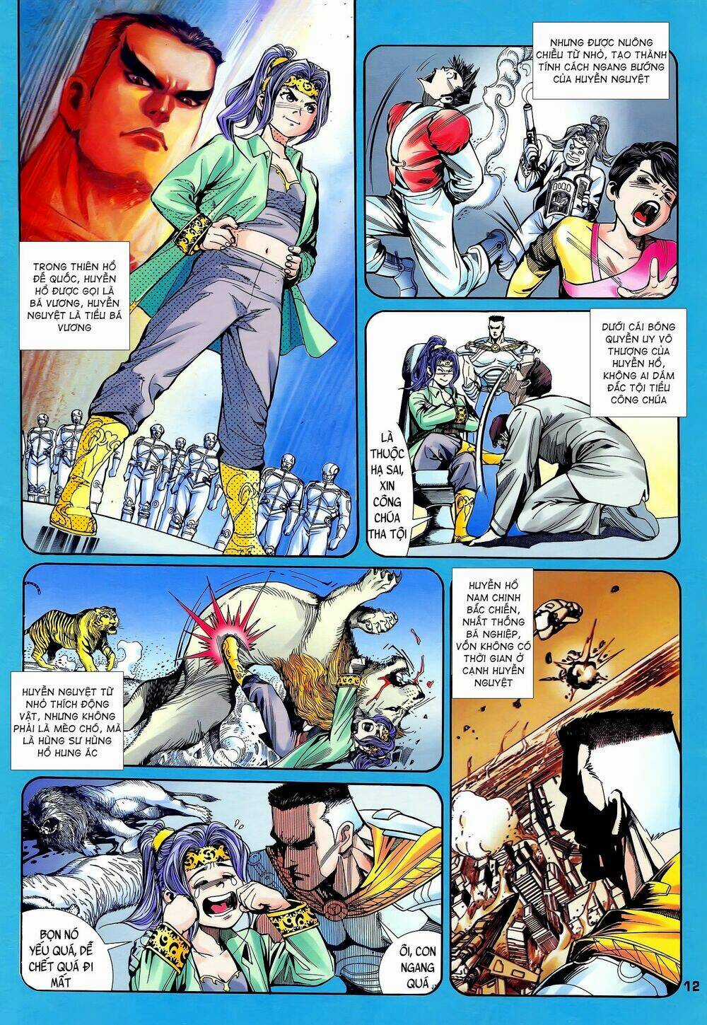 Long Hổ 5 Thế - Chapter 213 - Trang 12