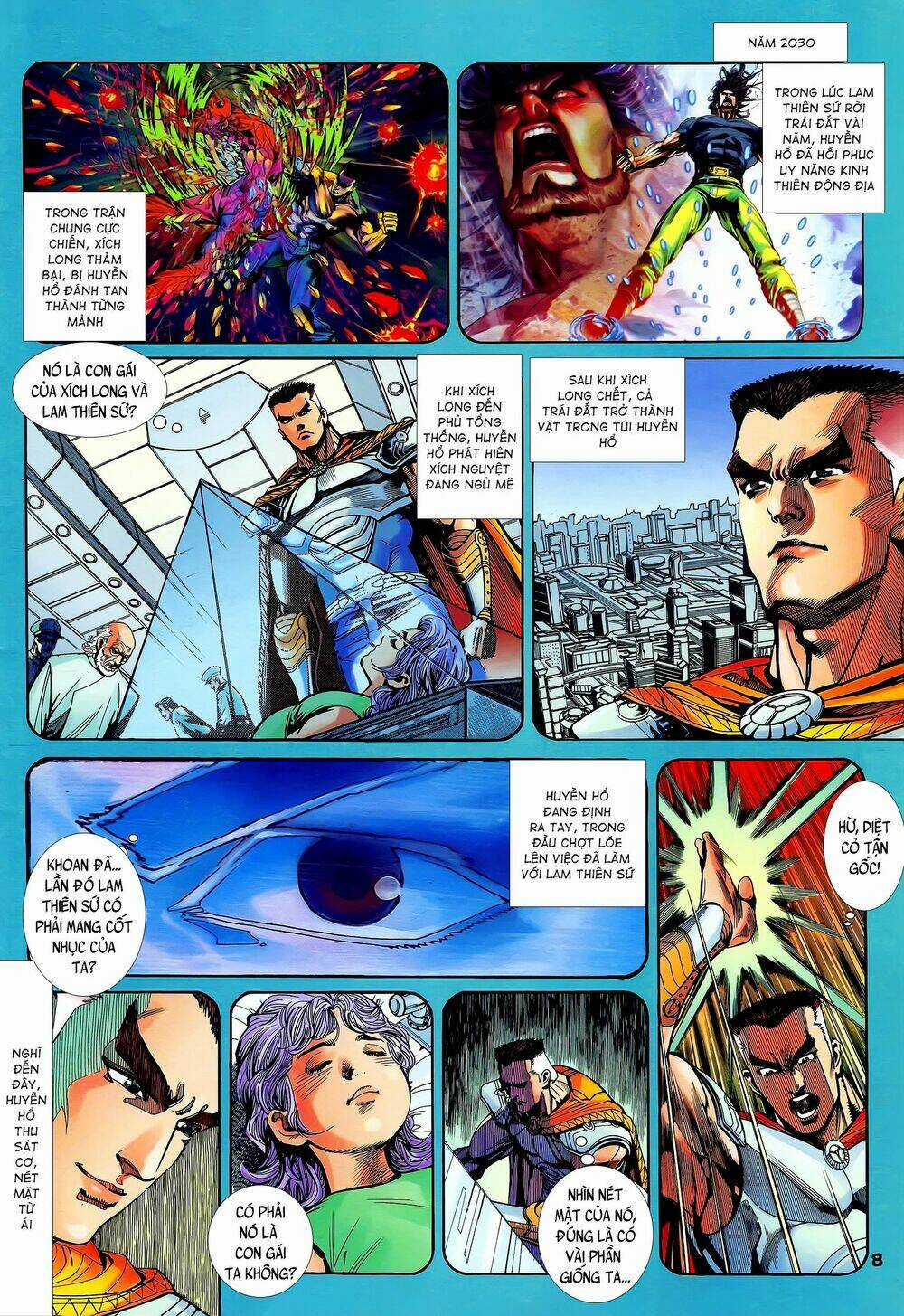 Long Hổ 5 Thế - Chapter 213 - Trang 8