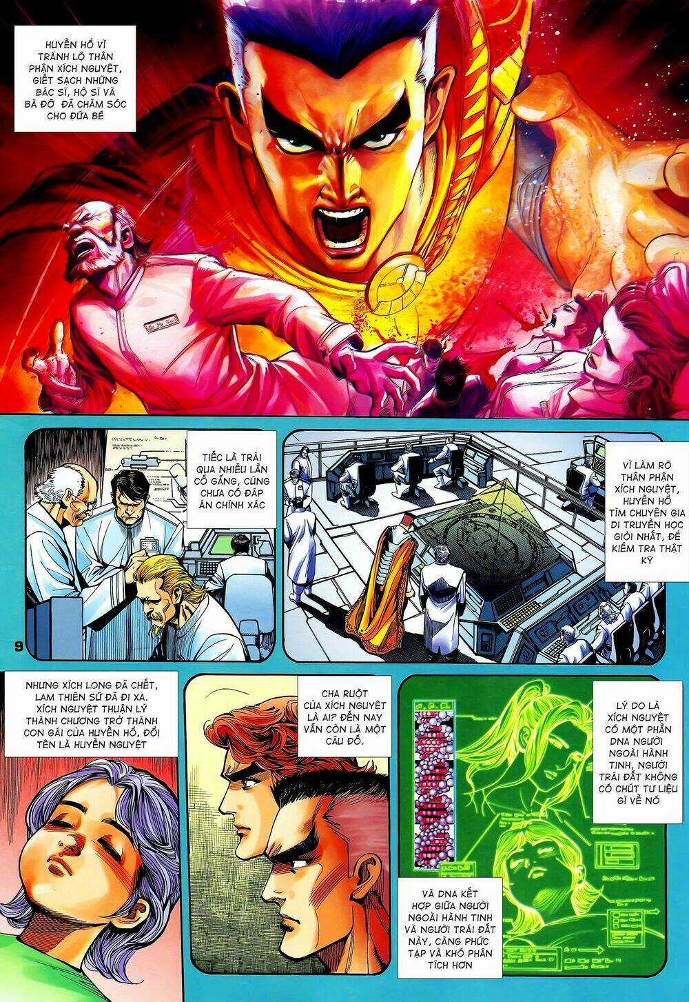 Long Hổ 5 Thế - Chapter 213 - Trang 9