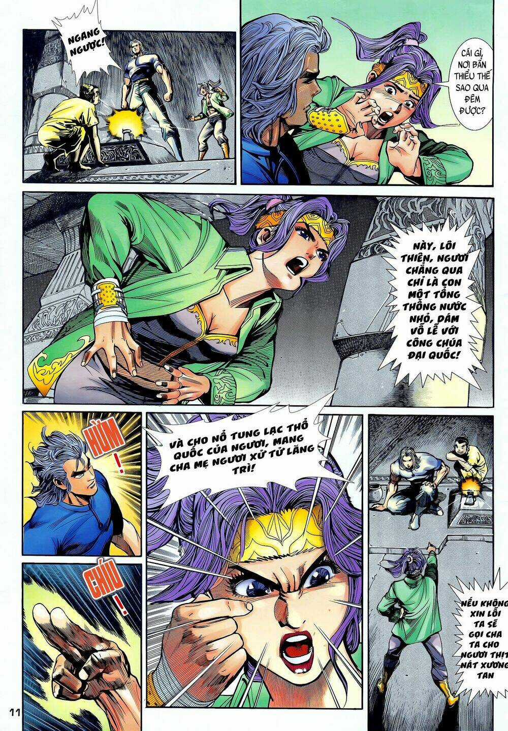 Long Hổ 5 Thế - Chapter 215 - Trang 11