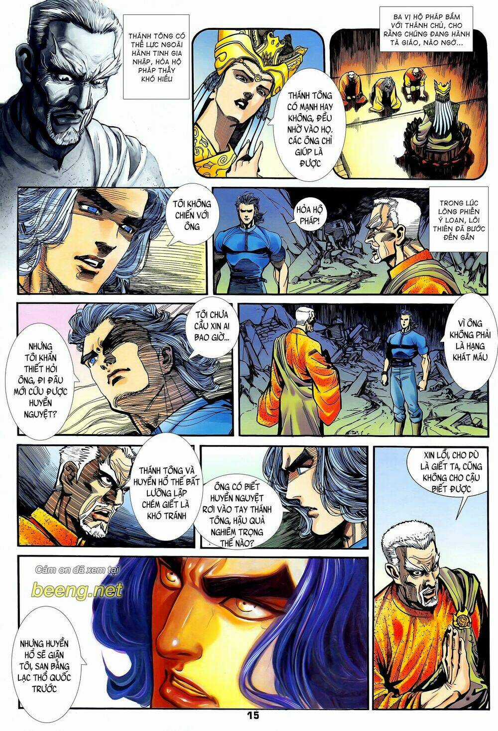 Long Hổ 5 Thế - Chapter 219 - Trang 15