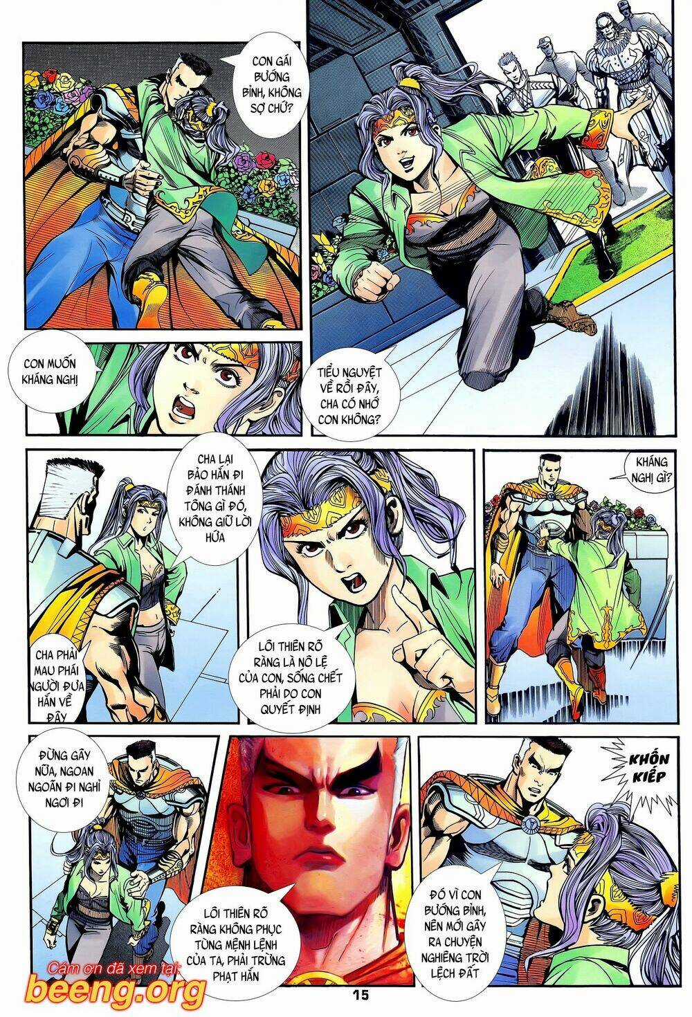 Long Hổ 5 Thế - Chapter 221 - Trang 15