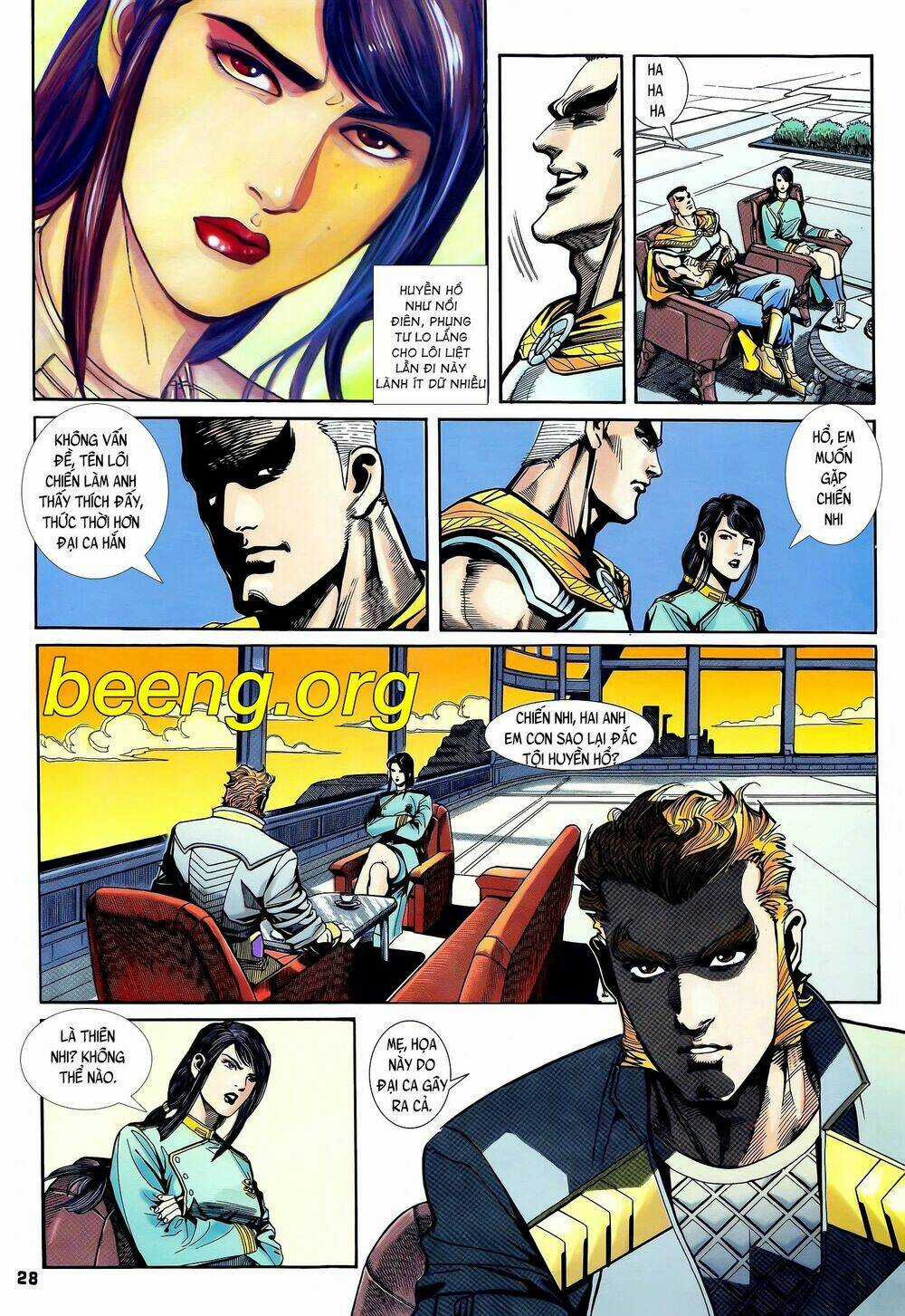 Long Hổ 5 Thế - Chapter 222 - Trang 13