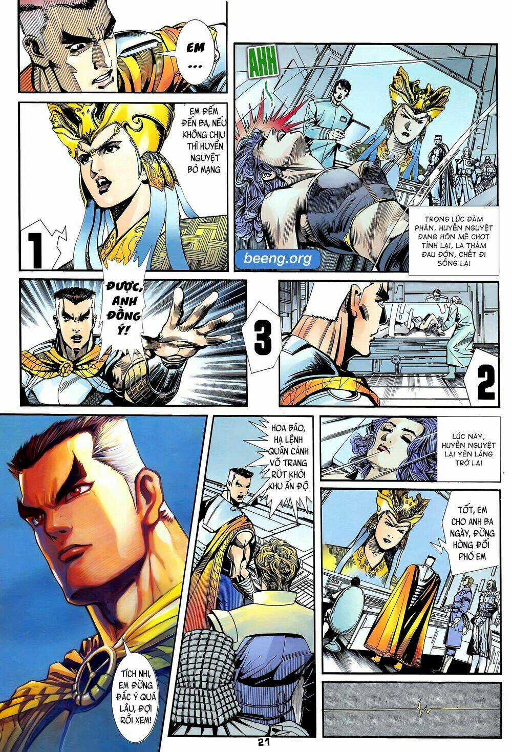 Long Hổ 5 Thế - Chapter 222 - Trang 6