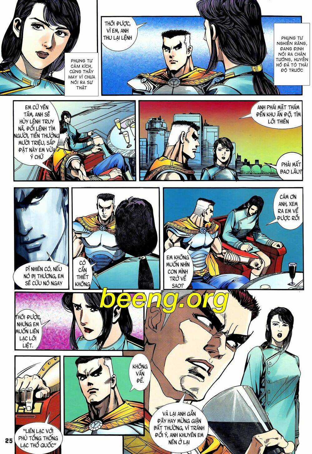 Long Hổ 5 Thế - Chapter 222 - Trang 10