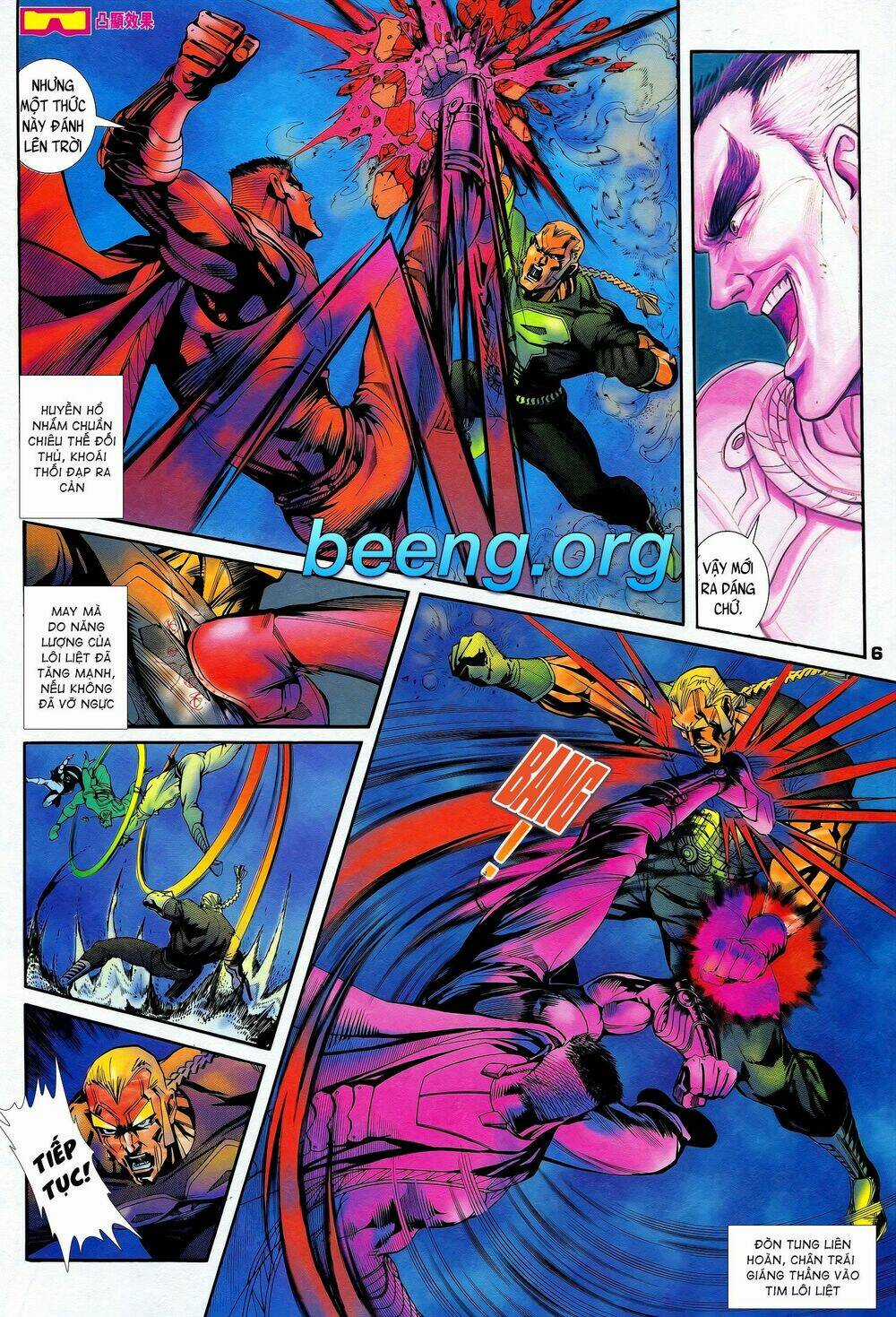 Long Hổ 5 Thế - Chapter 225 - Trang 6