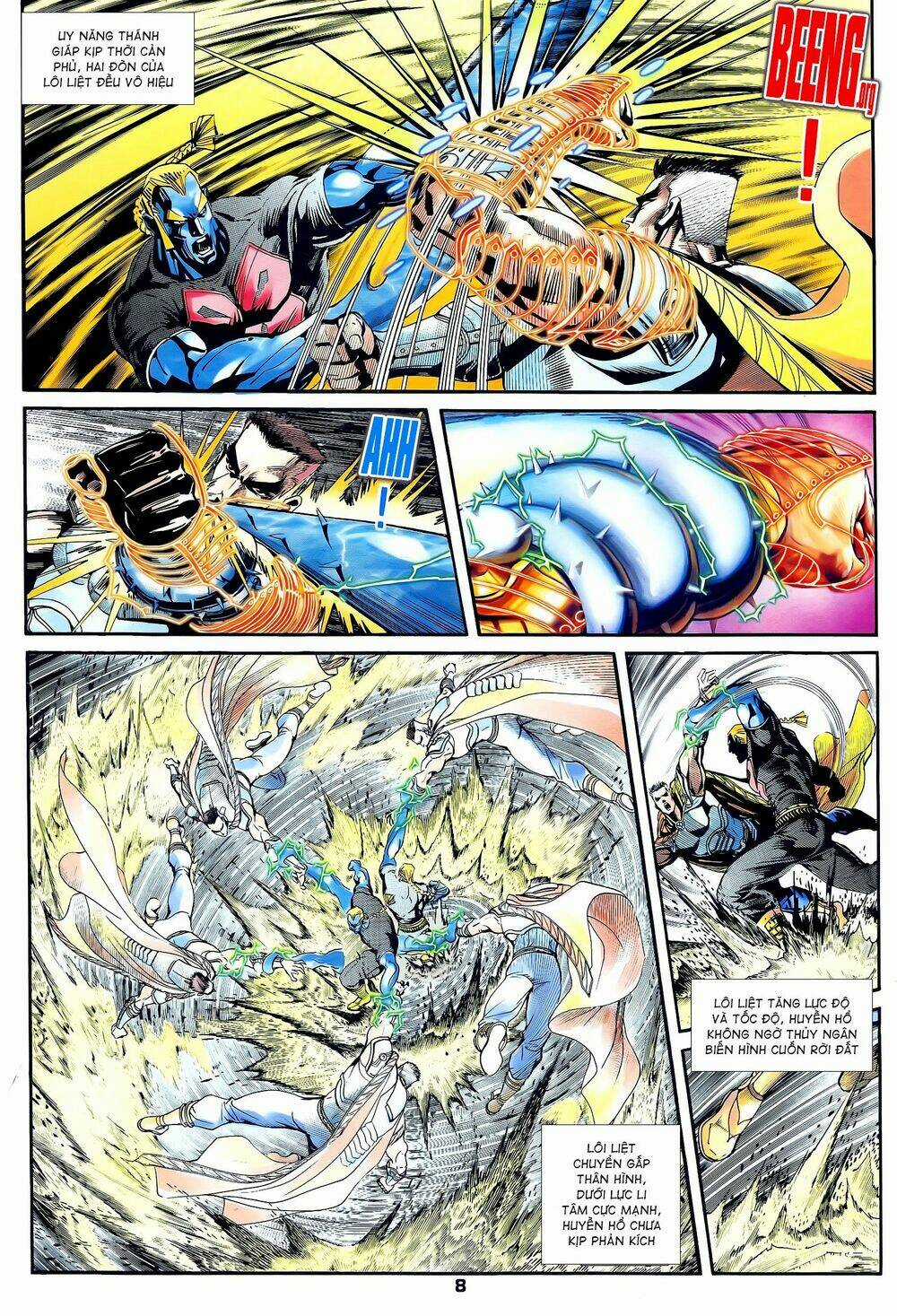 Long Hổ 5 Thế - Chapter 225 - Trang 8