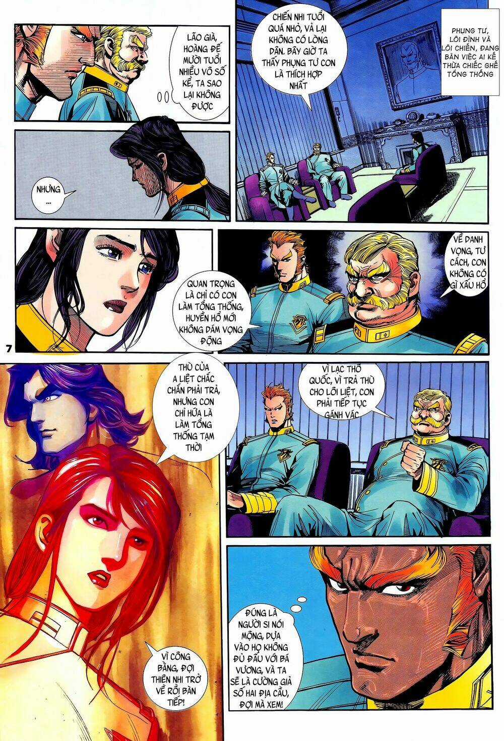 Long Hổ 5 Thế - Chapter 227 - Trang 7