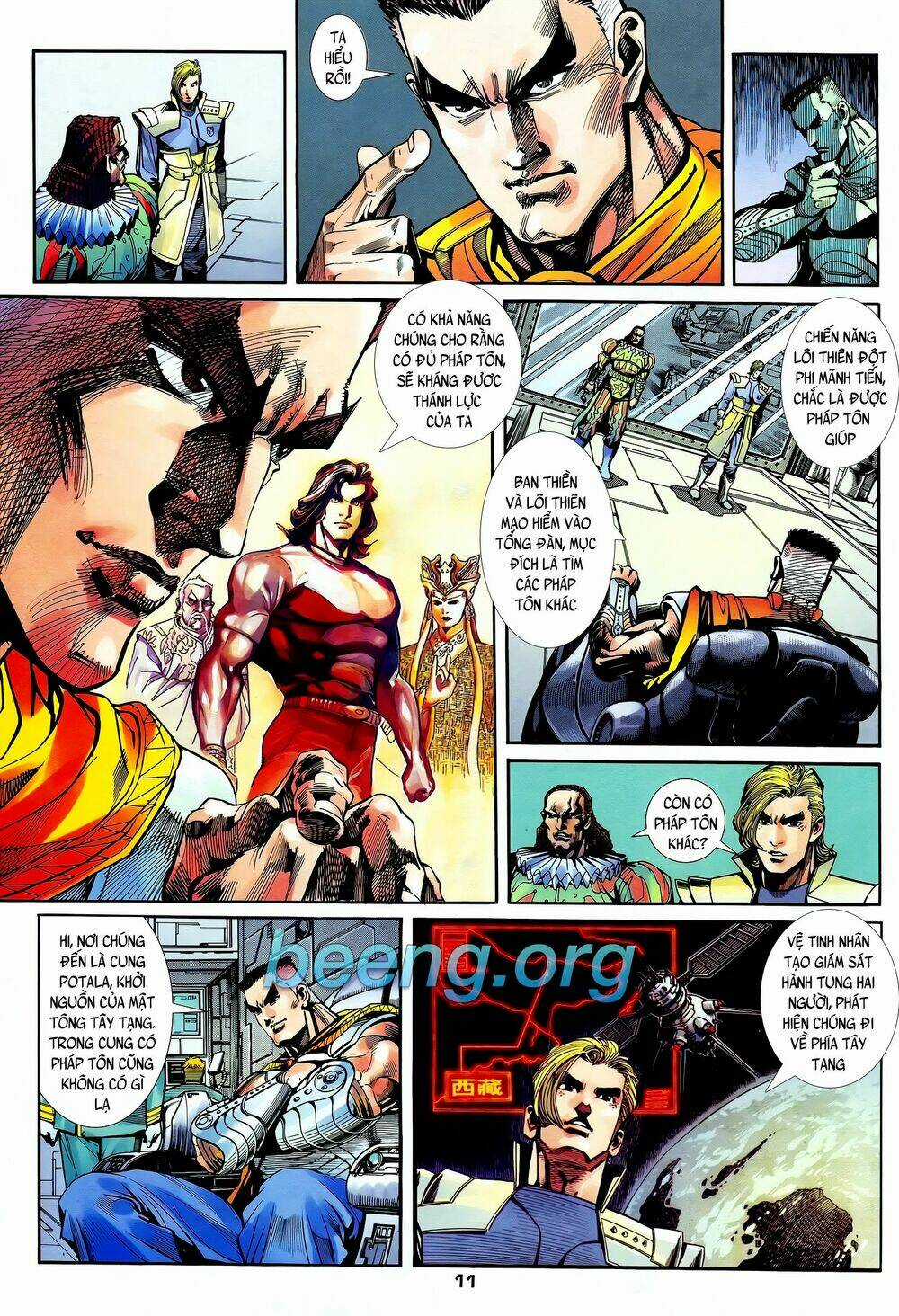 Long Hổ 5 Thế - Chapter 231 - Trang 11