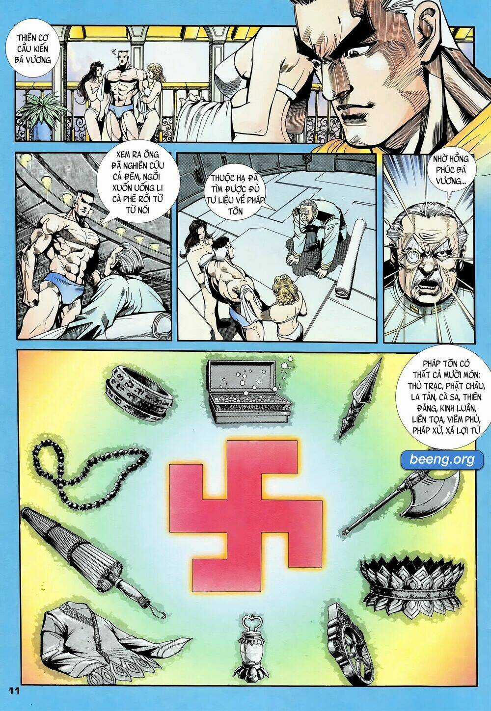 Long Hổ 5 Thế - Chapter 233 - Trang 11