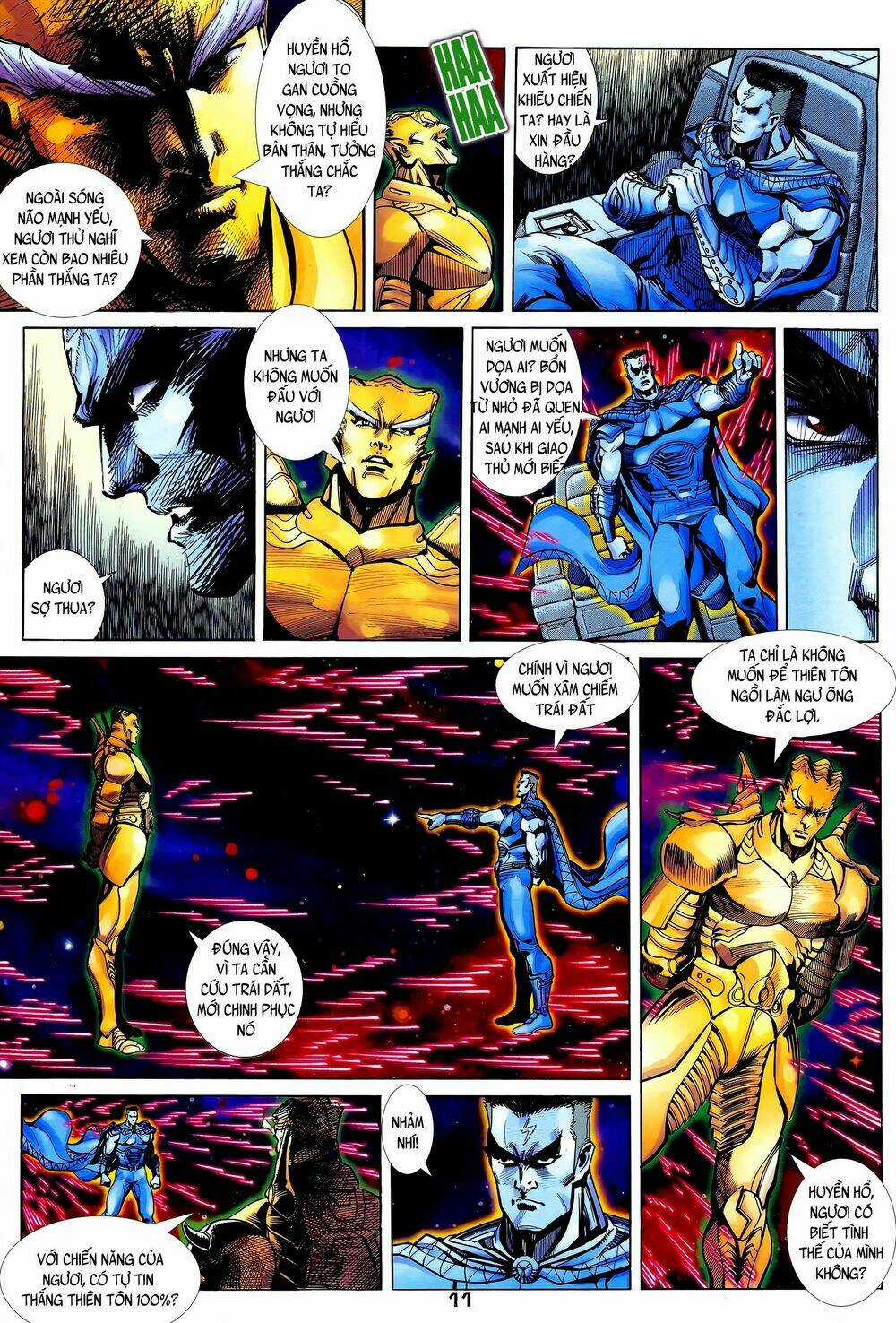 Long Hổ 5 Thế - Chapter 242 - Trang 11