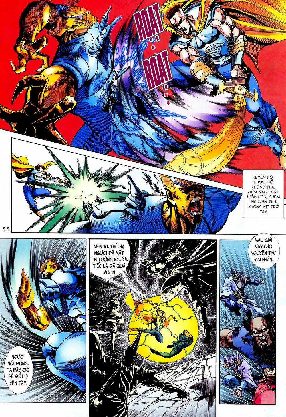 Long Hổ 5 Thế - Chapter 244 - Trang 11