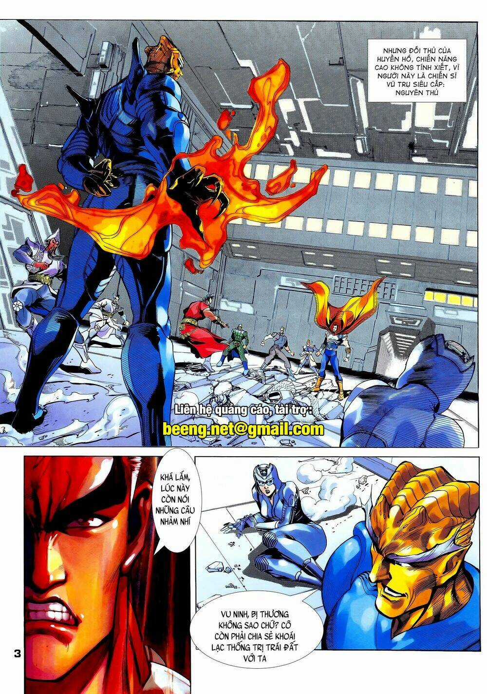 Long Hổ 5 Thế - Chapter 244 - Trang 3