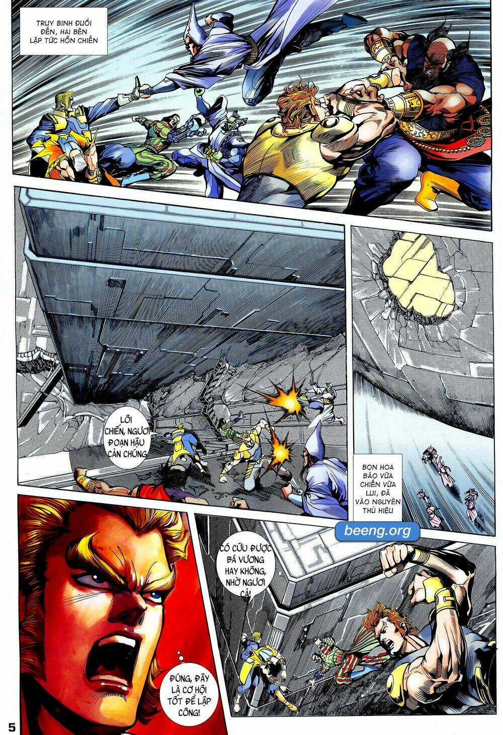 Long Hổ 5 Thế - Chapter 246 - Trang 5