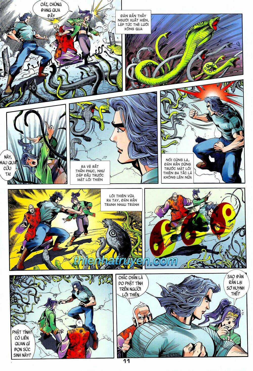 Long Hổ 5 Thế - Chapter 250 - Trang 11