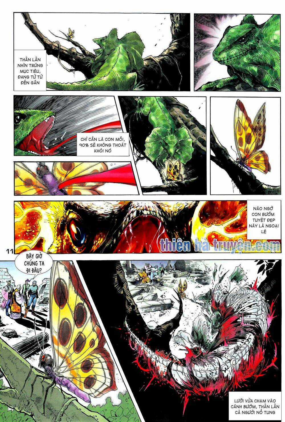 Long Hổ 5 Thế - Chapter 254 - Trang 11