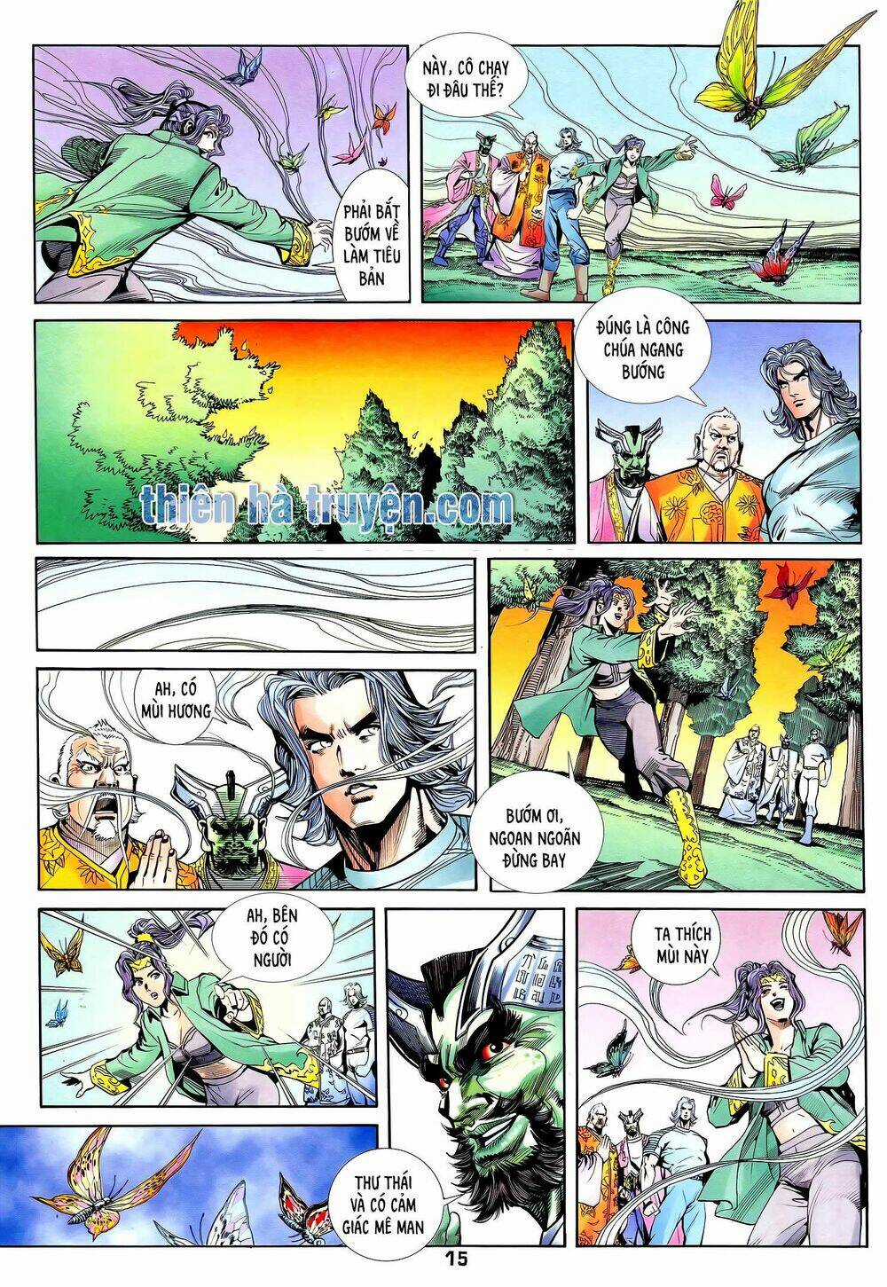 Long Hổ 5 Thế - Chapter 254 - Trang 15