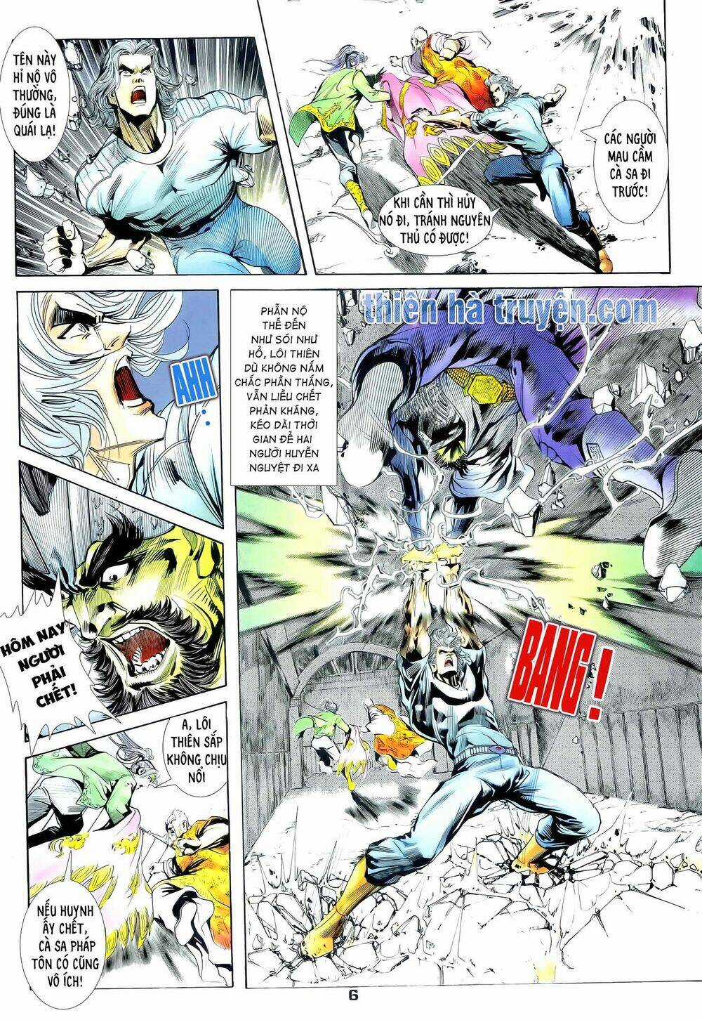 Long Hổ 5 Thế - Chapter 254 - Trang 6