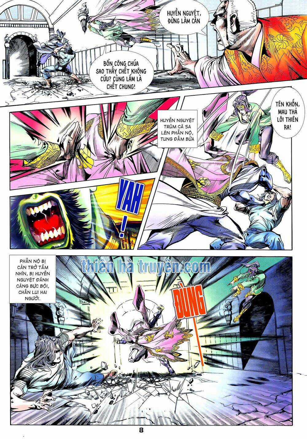 Long Hổ 5 Thế - Chapter 254 - Trang 8