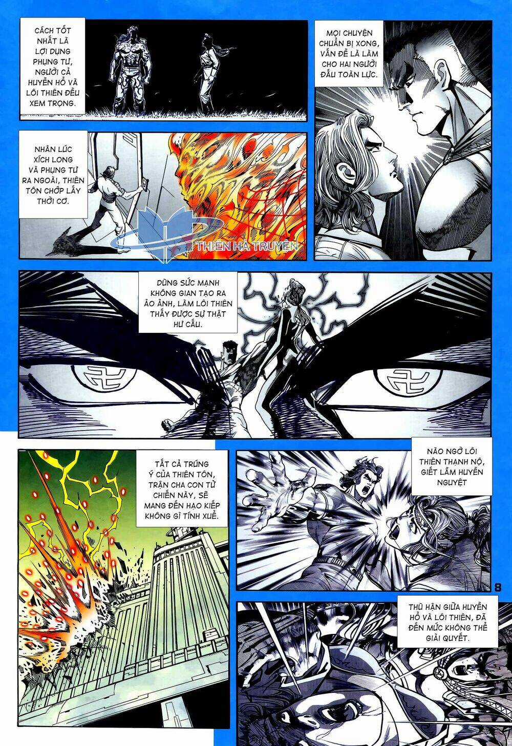 Long Hổ 5 Thế - Chapter 274 - Trang 8