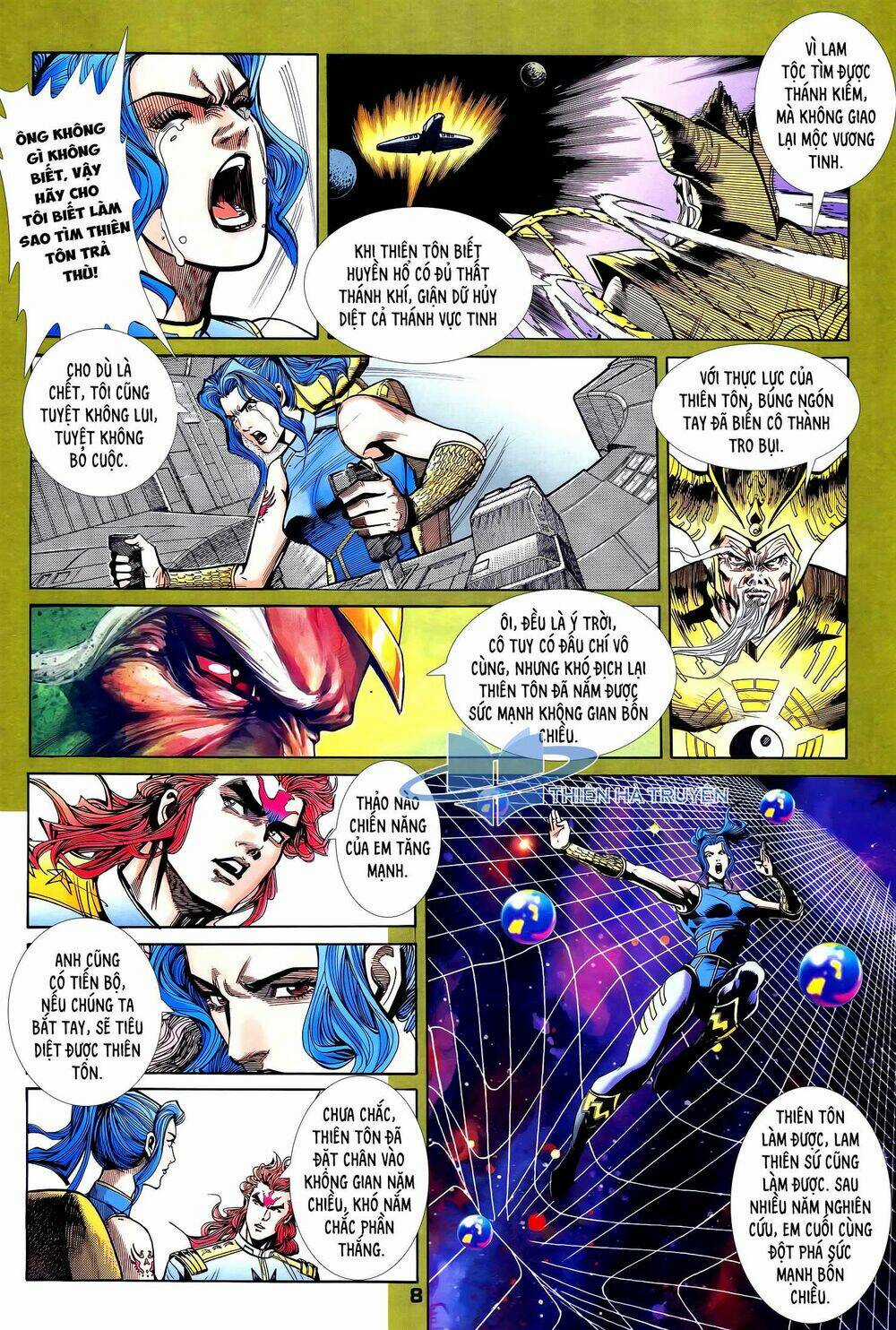 Long Hổ 5 Thế - Chapter 278 - Trang 8