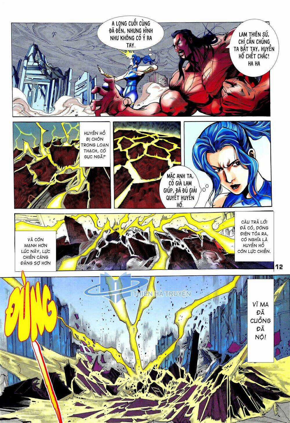 Long Hổ 5 Thế - Chapter 282 - Trang 12