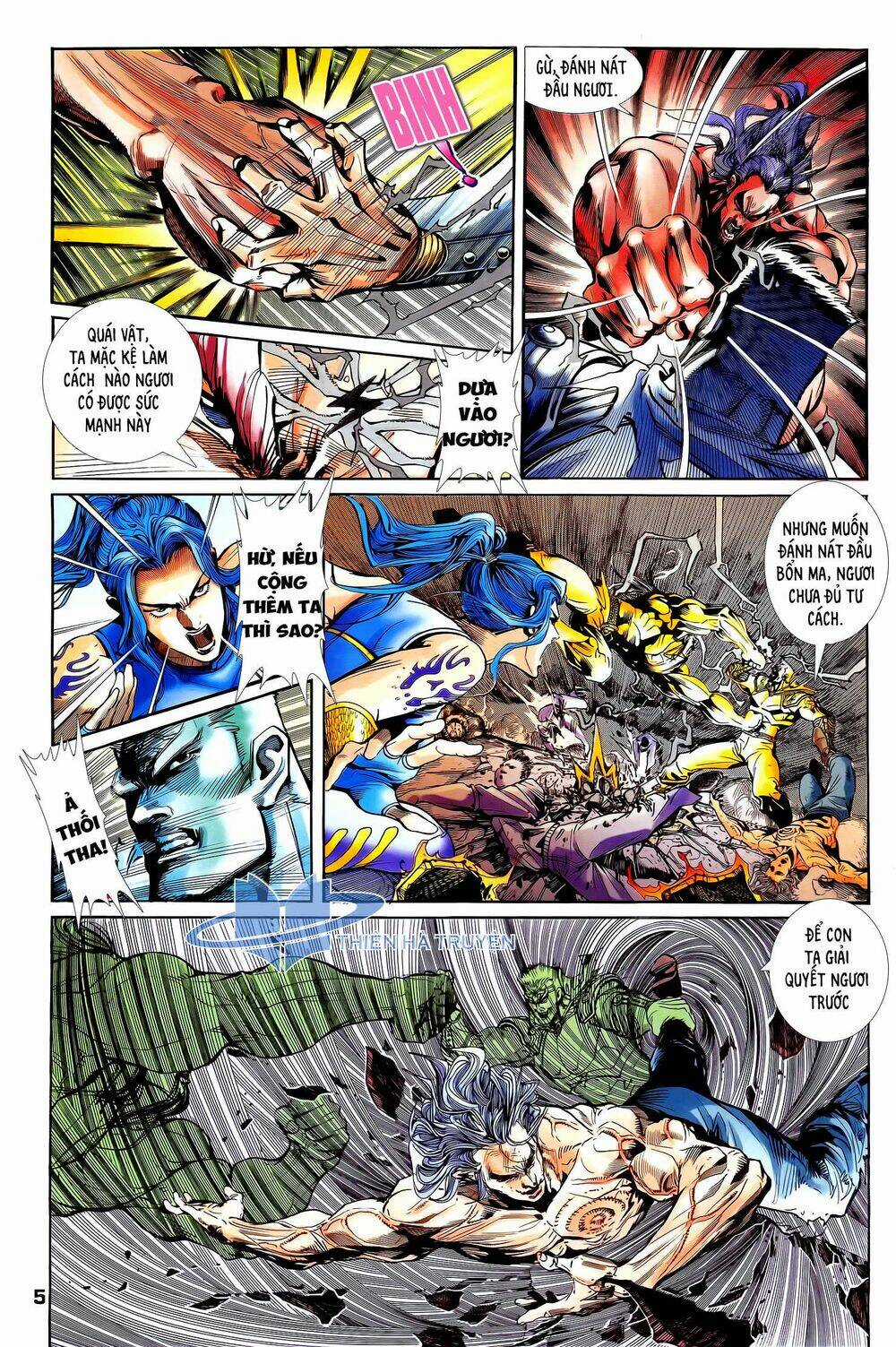 Long Hổ 5 Thế - Chapter 282 - Trang 5