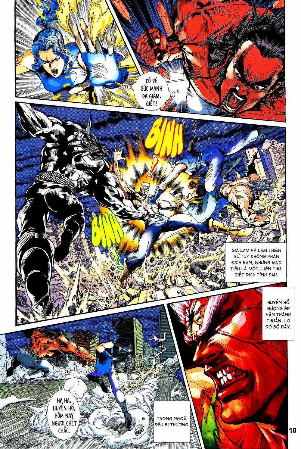 Long Hổ 5 Thế - Chapter 282 - Trang 10