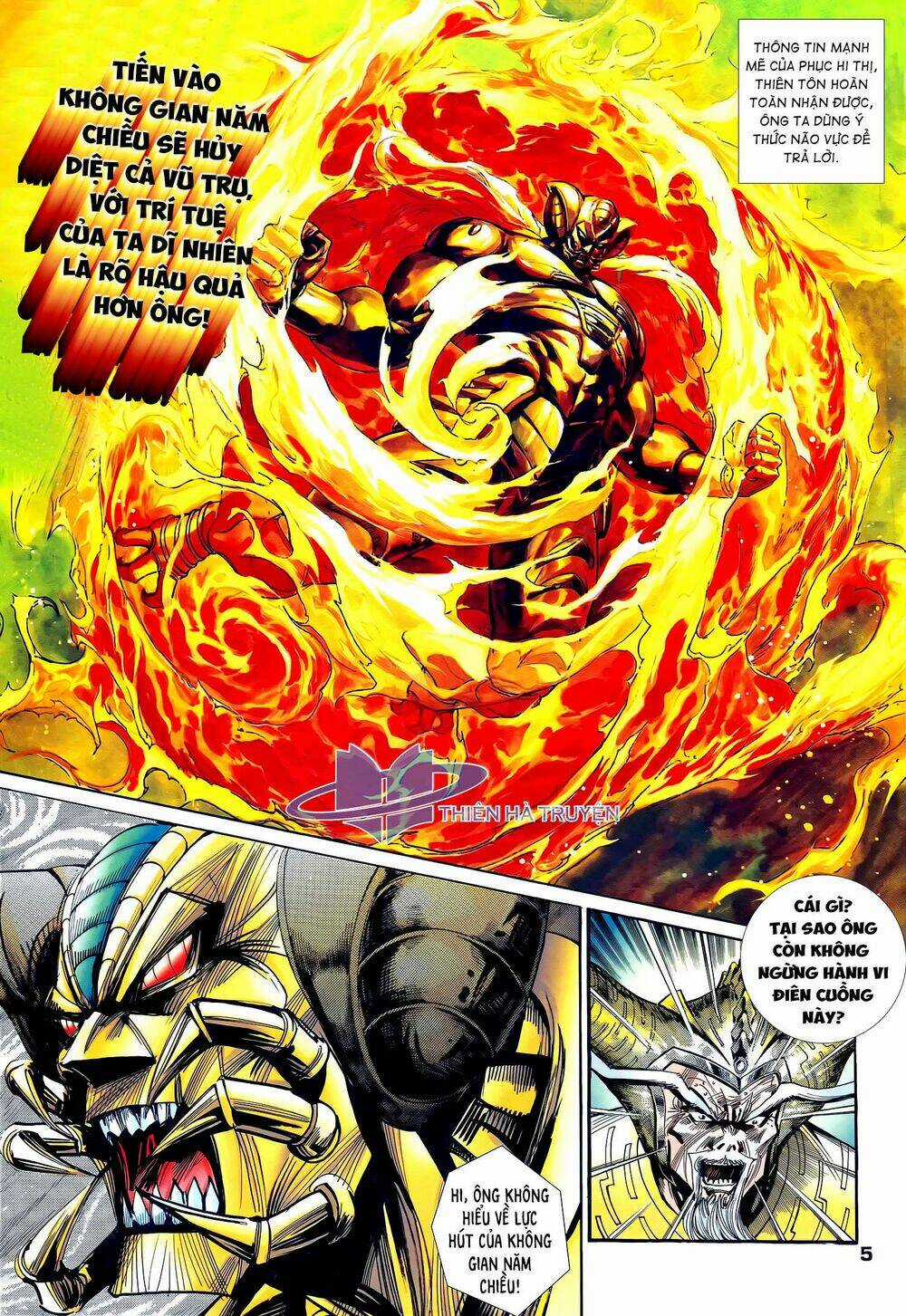 Long Hổ 5 Thế - Chapter 284 - Trang 5