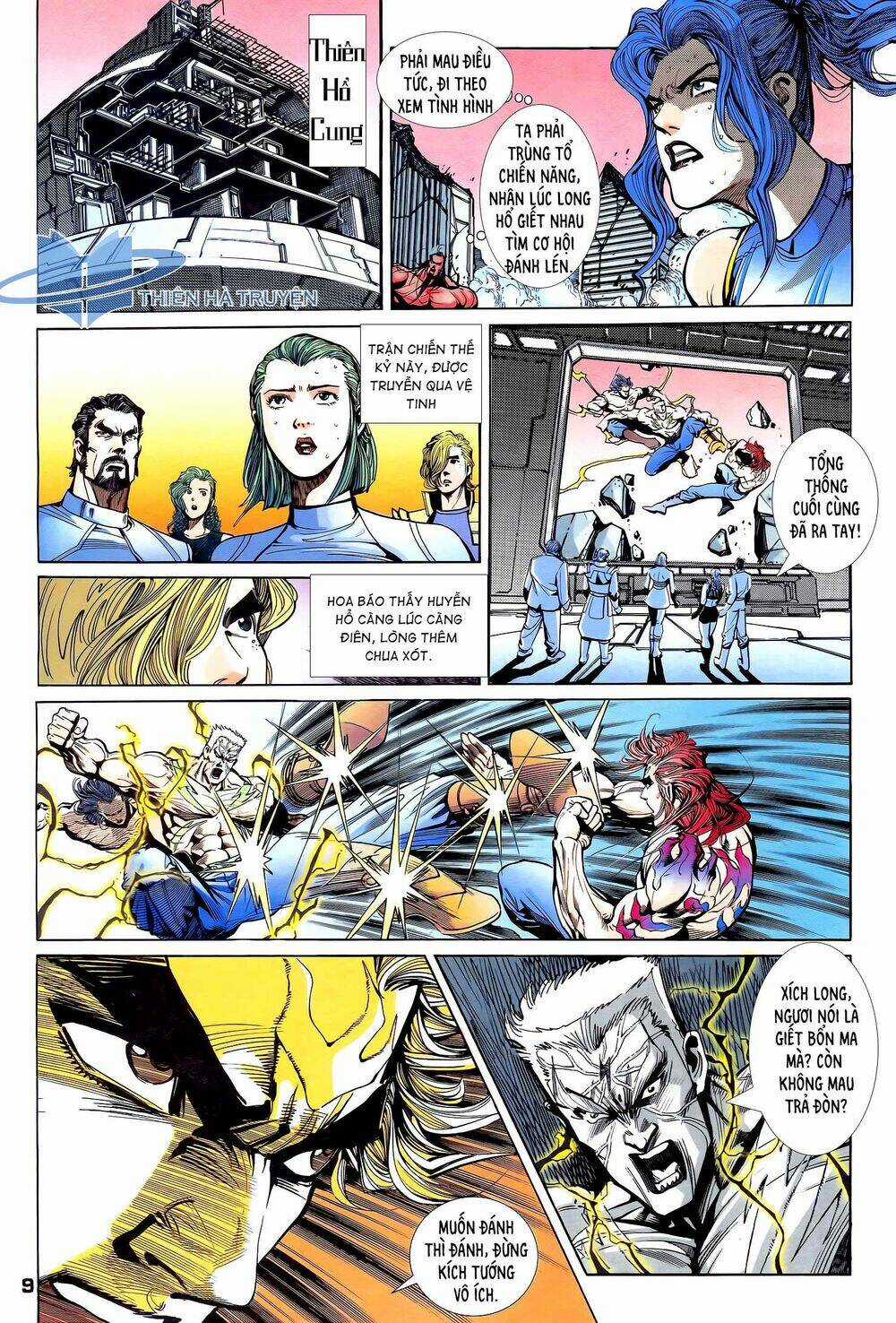 Long Hổ 5 Thế - Chapter 284 - Trang 9