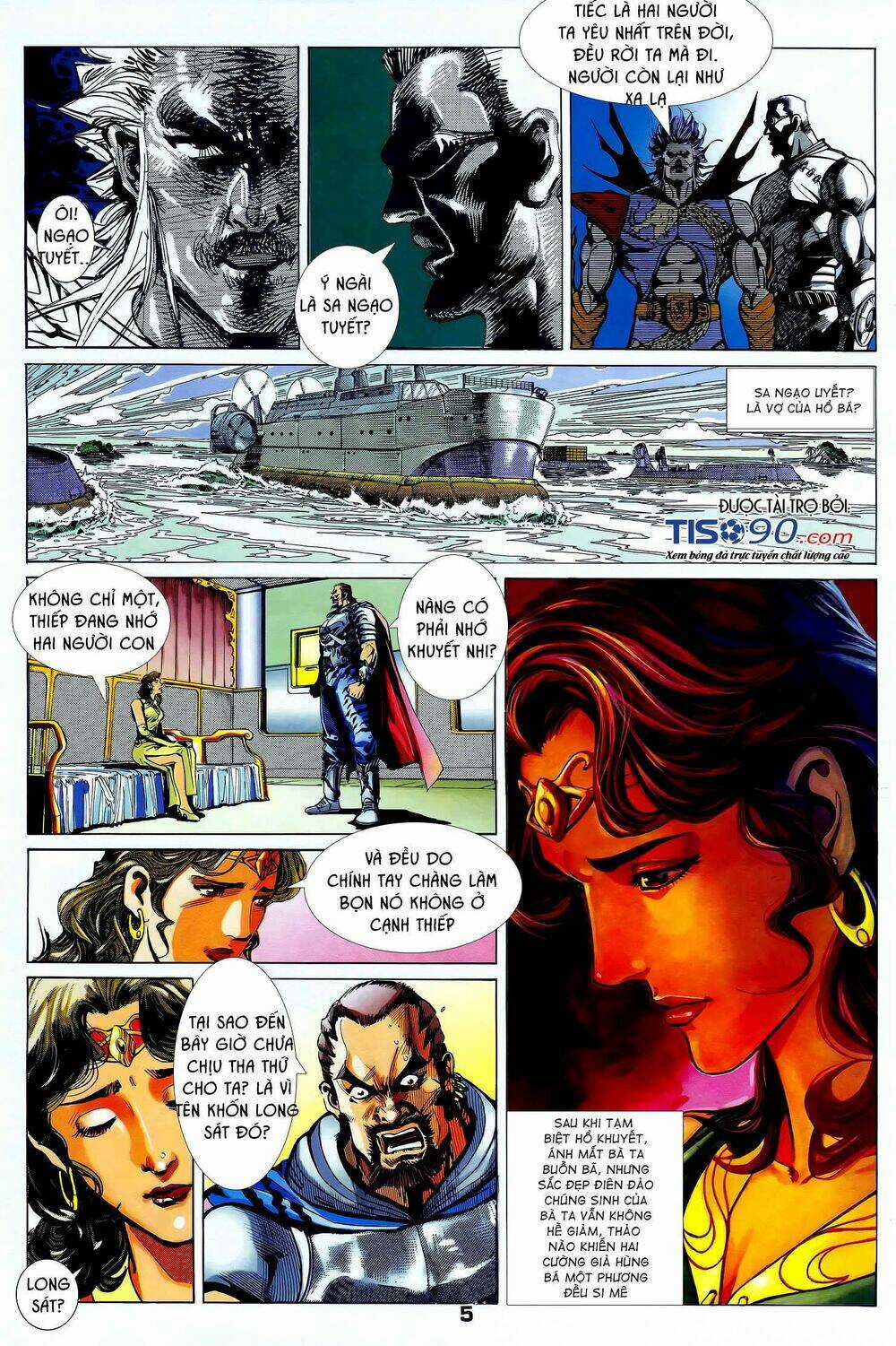 Long Hổ 5 Thế - Chapter 298 - Trang 5