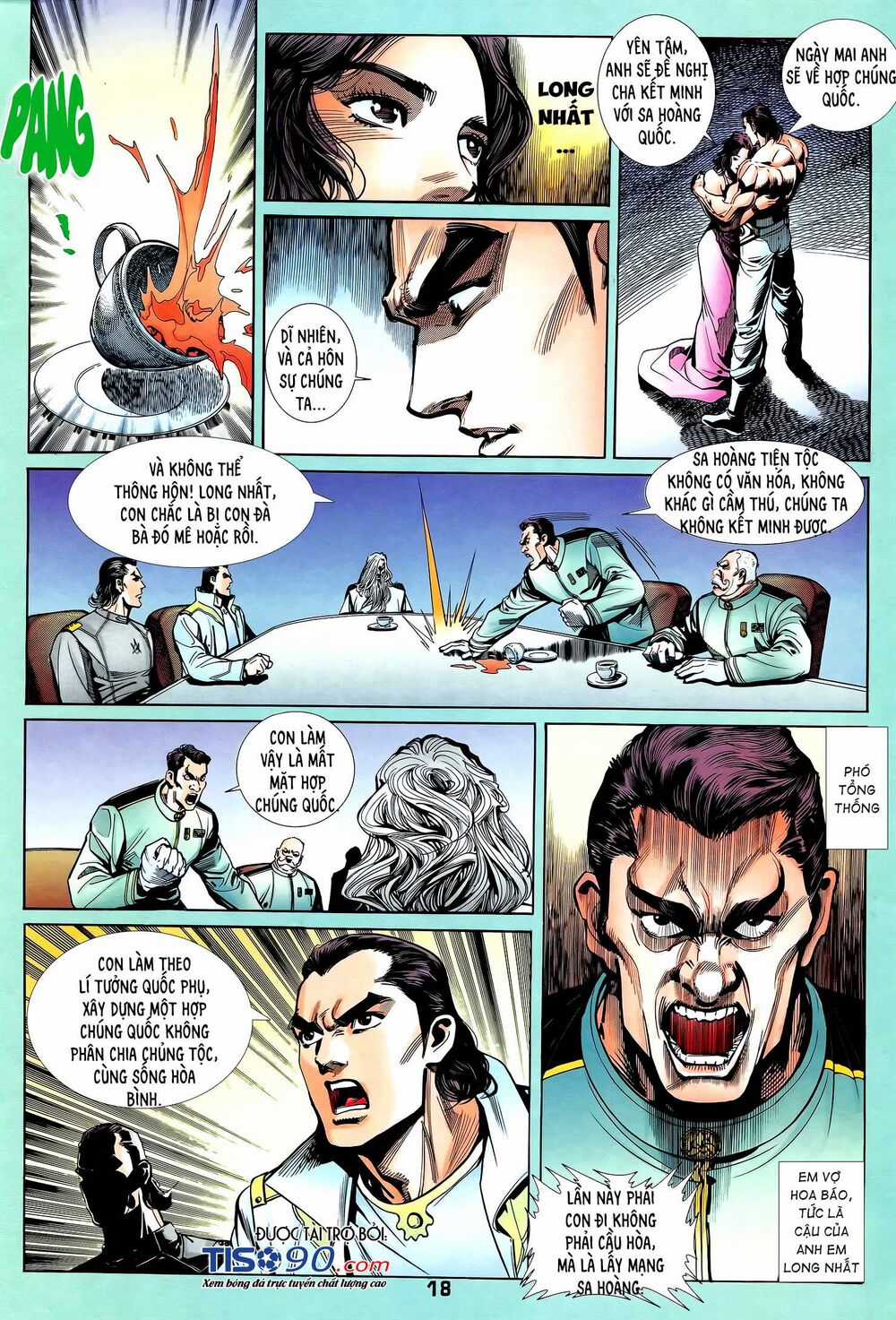 Long Hổ 5 Thế - Chapter 301 - Trang 2