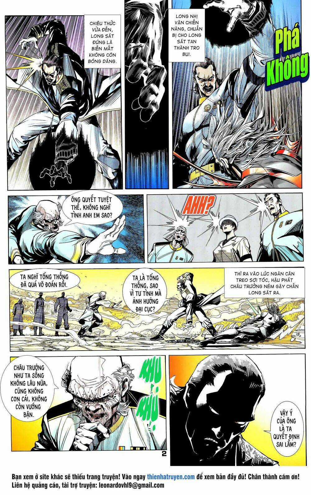 Long Hổ 5 Thế - Chapter 304 - Trang 2