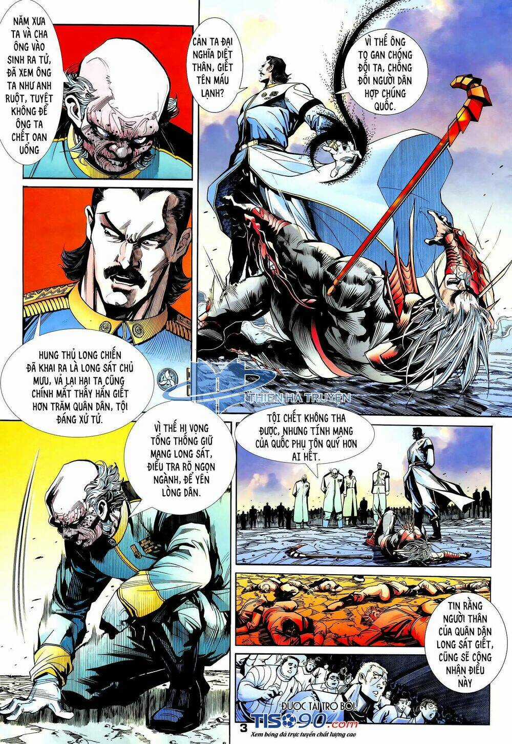 Long Hổ 5 Thế - Chapter 304 - Trang 3