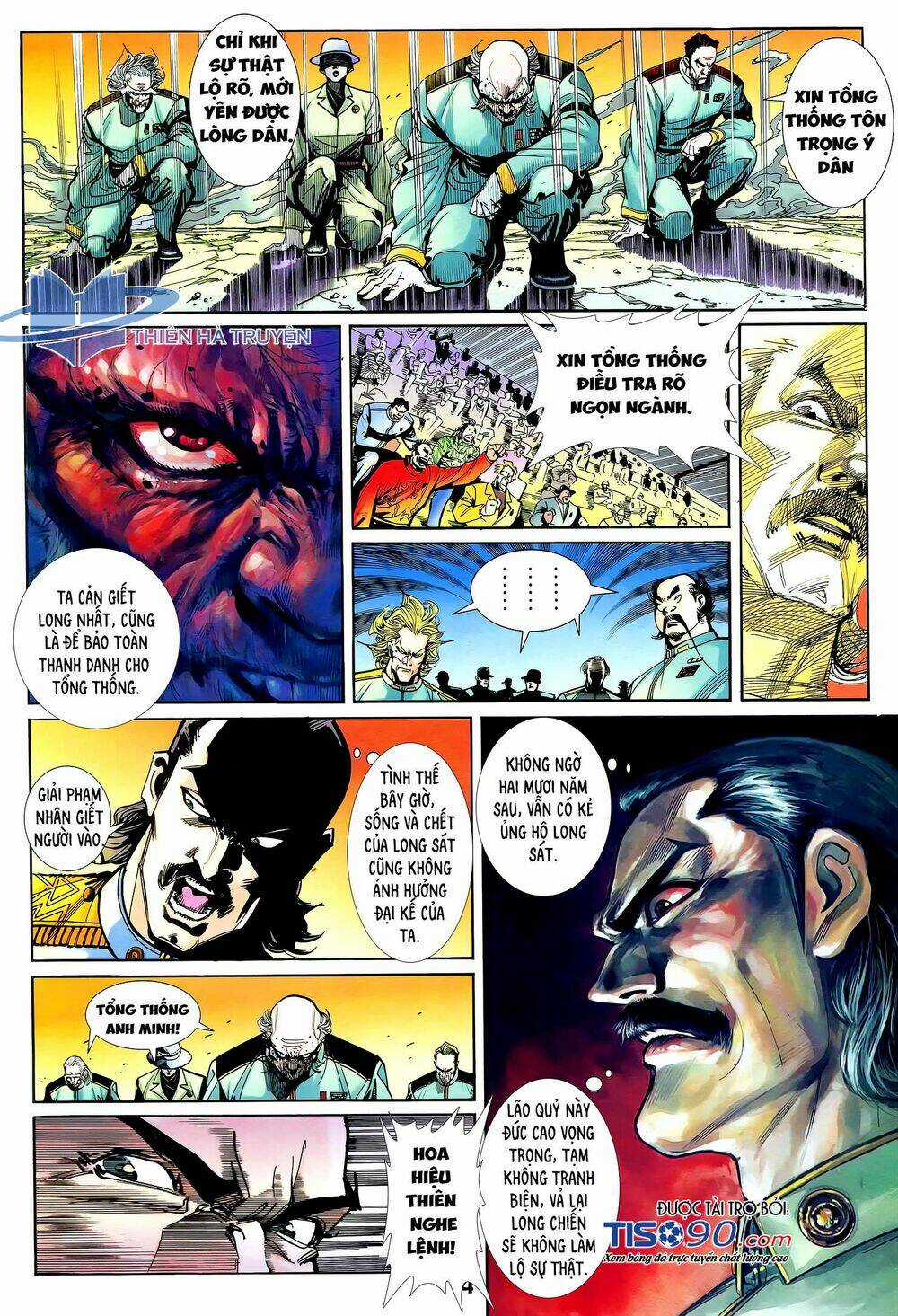 Long Hổ 5 Thế - Chapter 304 - Trang 4