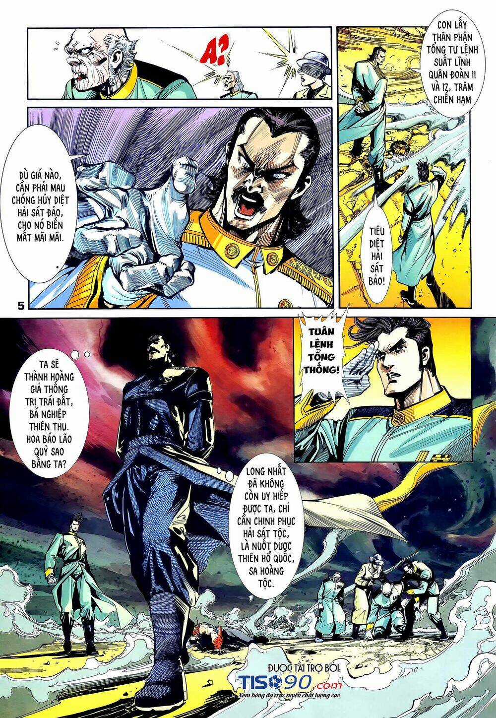 Long Hổ 5 Thế - Chapter 304 - Trang 5