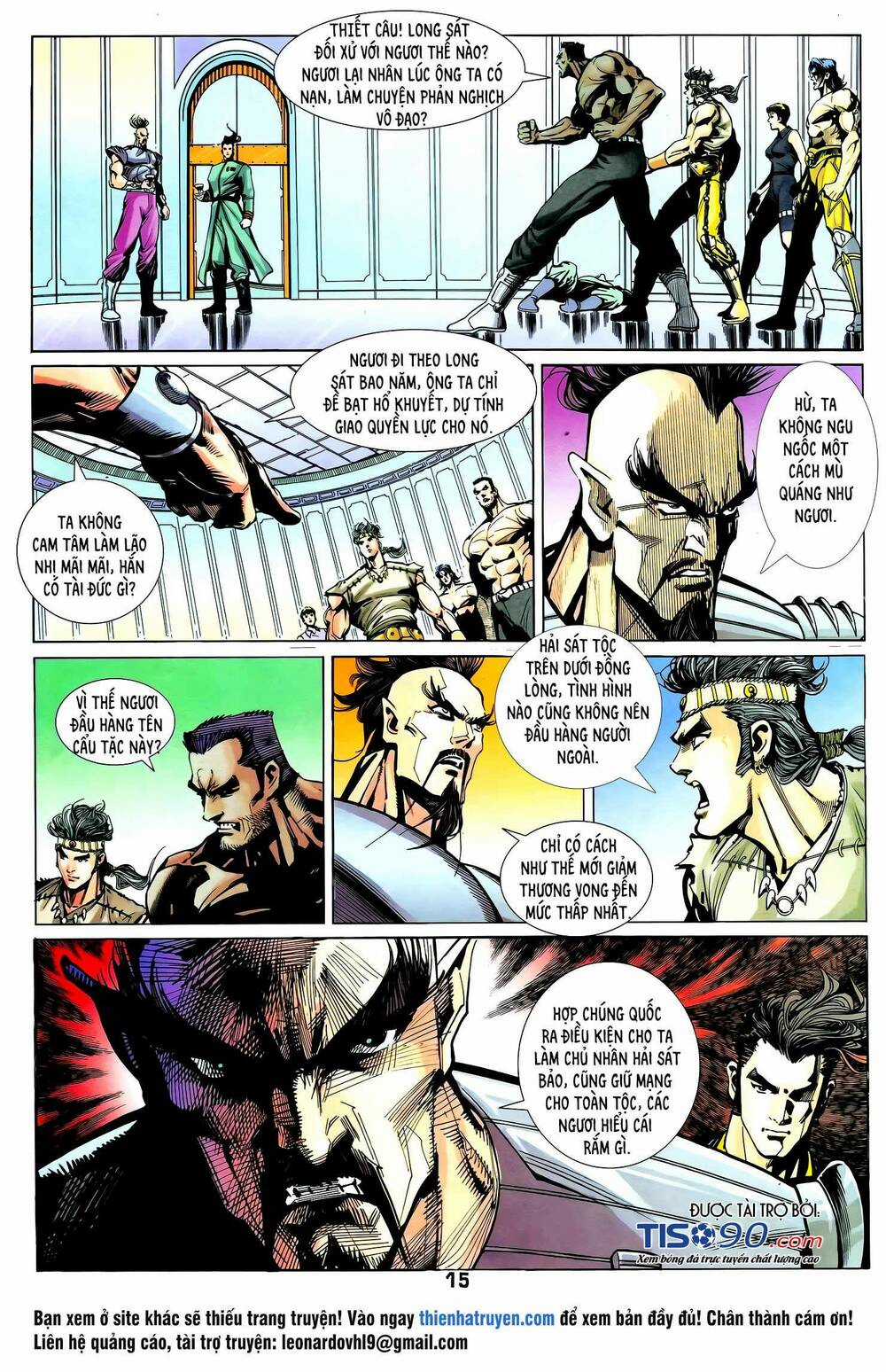Long Hổ 5 Thế - Chapter 306 - Trang 15