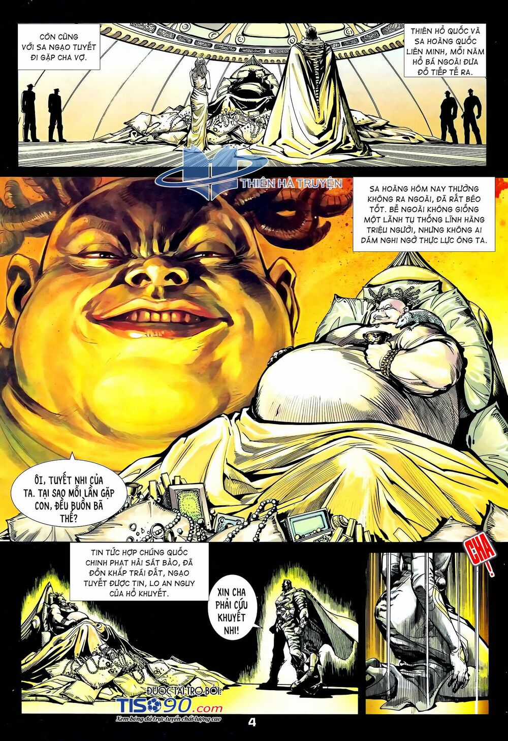 Long Hổ 5 Thế - Chapter 306 - Trang 4