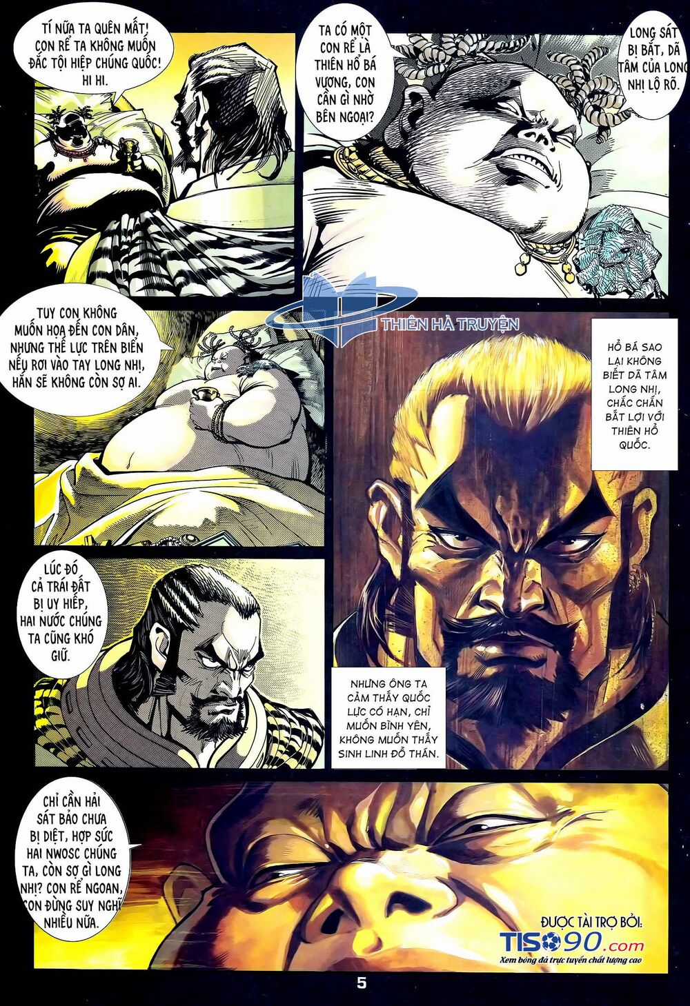 Long Hổ 5 Thế - Chapter 306 - Trang 5