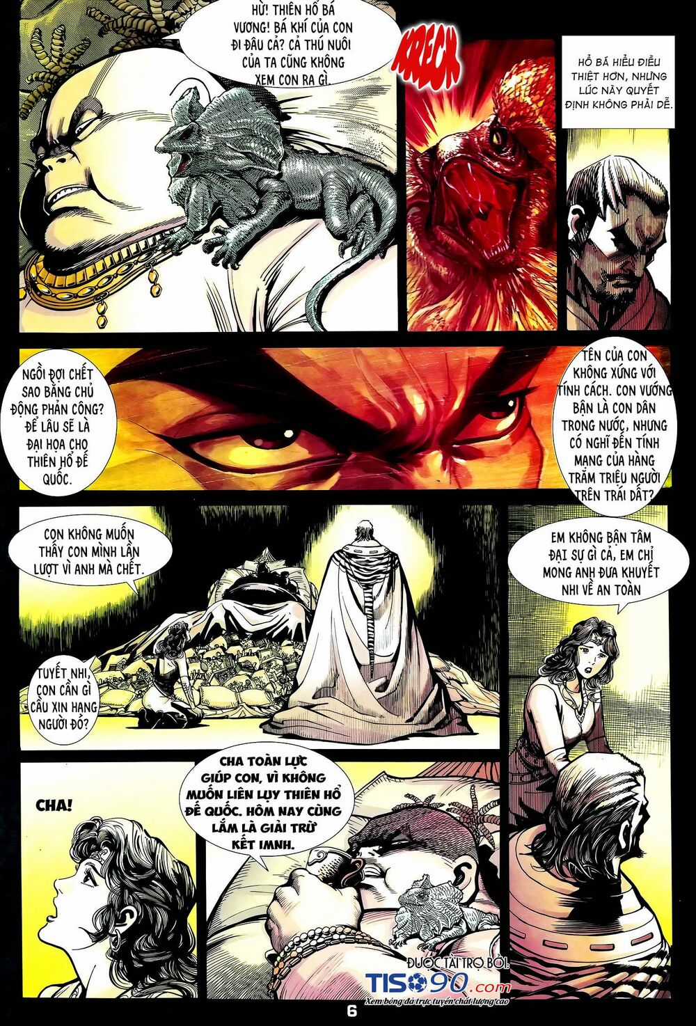 Long Hổ 5 Thế - Chapter 306 - Trang 6