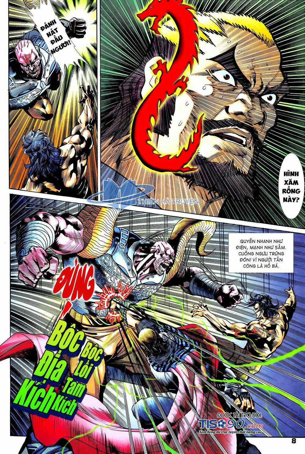 Long Hổ 5 Thế - Chapter 308 - Trang 8